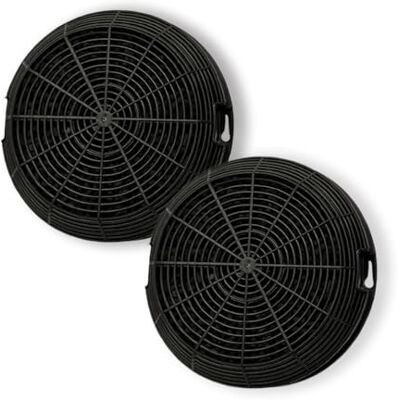 DL SERVICE Filtre à charbon actif Hotte aspirante, compatible avec Elica F00478 type 47, Whirlpool 484000008784, AEG Electrolux 50292969008, Ø15,5 cm, lot de 2 pièces DL SERVICE Filtre à charbon actif Hotte aspirante, compatible avec Elica F00478 type 47, Whirlpool 484000008784, AEG Electrolux 50292969008, Ø15,5 cm, lot de 2 pièces
