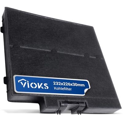 VIOKS Filtre de rechange pour hotte Siеmens Bosch Constructa Nеff 11022296 Filtre à charbon actif 232 x 226 x 30 mm Remplace LZ10DXA00 DWZ0DX0A0 CZ51DXA0X0 Z51DXA0X0 Pour hotte aspirante VIOKS Filtre de rechange pour hotte Siеmens Bosch Constructa Nеff 11022296 Filtre à charbon actif 232 x 226 x 30 mm Remplace LZ10DXA00 DWZ0DX0A0 CZ51DXA0X0 Z51DXA0X0 Pour hotte aspirante