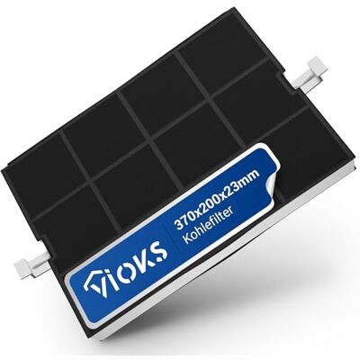 VIOKS Filtre à charbon actif pour hotte aspirante 370 x 200 x 23 mm Remplace Bosch Balay 351210 00351210 DHZ5160 Gaggenau KF001010 Siemens LZ51600 Neff Z5114X0 Filtre à charbon pour hotte aspirante VIOKS Filtre à charbon actif pour hotte aspirante 370 x 200 x 23 mm Remplace Bosch Balay 351210 00351210 DHZ5160 Gaggenau KF001010 Siemens LZ51600 Neff Z5114X0 Filtre à charbon pour hotte aspirante