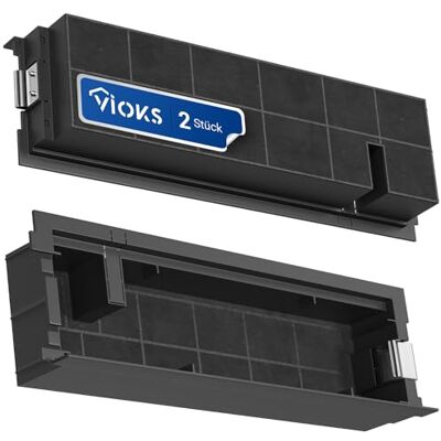VIOKS Lot de 2 filtres à charbon actif de rechange pour hotte aspirante AEG Filtre à charbon remplace KF60 Type60, remplacement pour Wpro AMC100, pour hotte aspirante AEG Bauknеcht Elеctrolux Elica VIOKS Lot de 2 filtres à charbon actif de rechange pour hotte aspirante AEG Filtre à charbon remplace KF60 Type60, remplacement pour Wpro AMC100, pour hotte aspirante AEG Bauknеcht Elеctrolux Elica
