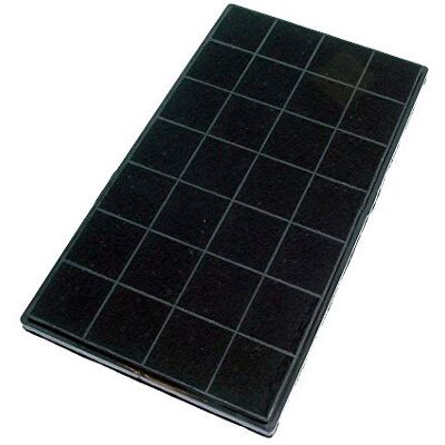 AllSpares Filtre à charbon actif pour Bauknecht AMC058, 482000008330, DDR5010 IN, Whirlpool AKR1050 IX, Airforce AFFCAF25-27, FCHAR, FC120 pour hottes aspirantes 192 x 348 x 10 mm AllSpares Filtre à charbon actif pour Bauknecht AMC058, 482000008330, DDR5010 IN, Whirlpool AKR1050 IX, Airforce AFFCAF25-27, FCHAR, FC120 pour hottes aspirantes 192 x 348 x 10 mm