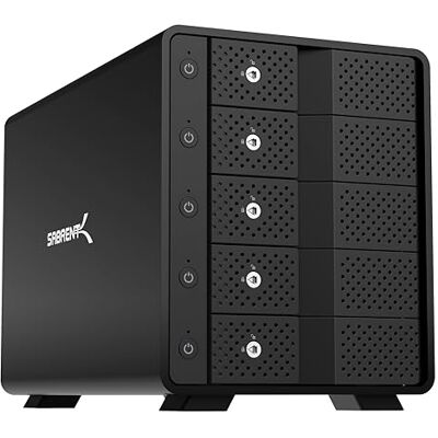 SABRENT Station d'accueil du Disque Dur SATA 3,5", 4 Baies Adaptateur SSD/HDD vers USB 3.2, Boitier Externe pour Disque Dur avec Ventilateur et Alimentation, clonage Hors Ligne, 2 câbles USB Inclus SABRENT Station d'accueil du Disque Dur SATA 3,5", 4 Baies Adaptateur SSD/HDD vers USB 3.2, Boitier Externe pour Disque Dur avec Ventilateur et Alimentation, clonage Hors Ligne, 2 câbles USB Inclus