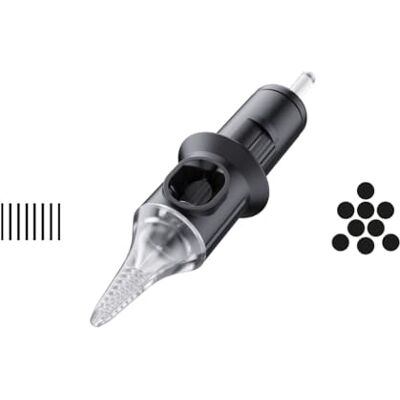 CHEYENNE Tattoo Aiguilles de tatouage Liner 0.30 TX Capillary Cartridges 20 unités (9-Liner-tx) CHEYENNE Tattoo Aiguilles de tatouage Liner 0.30 TX Capillary Cartridges 20 unités (9-Liner-tx)