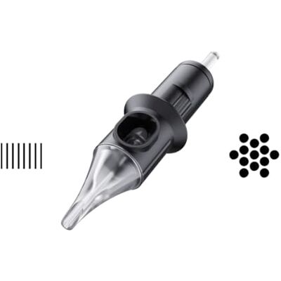 CHEYENNE Tattoo Aiguilles de tatouage Liner 0.35 Safety Cartridges 20 unités (13-Liner mt) CHEYENNE Tattoo Aiguilles de tatouage Liner 0.35 Safety Cartridges 20 unités (13-Liner mt)