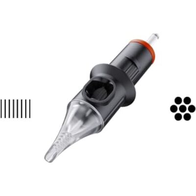 CHEYENNE Tattoo Aiguilles de tatouage Open Liner Capillary Cartridges 20 unités (M (7 ol 0.35)) CHEYENNE Tattoo Aiguilles de tatouage Open Liner Capillary Cartridges 20 unités (M (7 ol 0.35))