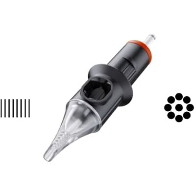 CHEYENNE Tattoo Aiguilles de tatouage Open Liner Capillary Cartridges 20 unités (L (9 ol 0.40)) CHEYENNE Tattoo Aiguilles de tatouage Open Liner Capillary Cartridges 20 unités (L (9 ol 0.40))