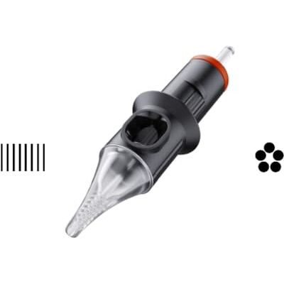 CHEYENNE Tattoo Aiguilles de tatouage Open Liner Capillary Cartridges 20 unités (S (5 ol 0.30)) CHEYENNE Tattoo Aiguilles de tatouage Open Liner Capillary Cartridges 20 unités (S (5 ol 0.30))