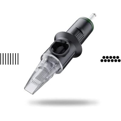CHEYENNE Tattoo Aiguilles de tatouage Magnum 0.35 Safety Cartridges 20 unités (11-Magnum) CHEYENNE Tattoo Aiguilles de tatouage Magnum 0.35 Safety Cartridges 20 unités (11-Magnum)