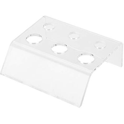 ZJchao Encre Tasse Stand, Support De Tasse De Pigment De Tatouage Acrylique Transparent, Étagère D'Accessoires Confortable D'Encre De Tatouage Pour Le Tatouage De Sourcil De Salon ZJchao Encre Tasse Stand, Support De Tasse De Pigment De Tatouage Acrylique Transparent, Étagère D'Accessoires Confortable D'Encre De Tatouage Pour Le Tatouage De Sourcil De Salon