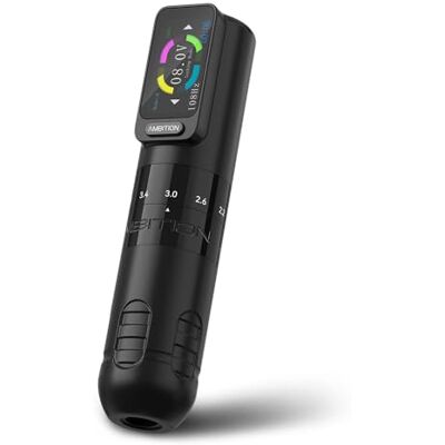 Ambition Seher Machine à tatouer sans fil avec 6 coups de longueur 2,2 mm-4,2 mm, stylo à cartouche rotatif avec boutons tactiles 2400 mAh, affichage numérique LED pour tatoueur Ambition Seher Machine à tatouer sans fil avec 6 coups de longueur 2,2 mm-4,2 mm, stylo à cartouche rotatif avec boutons tactiles 2400 mAh, affichage numérique LED pour tatoueur