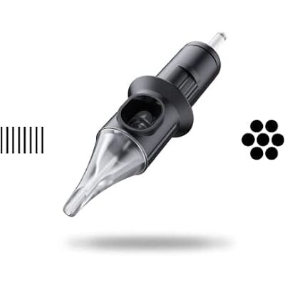 CHEYENNE Tattoo Aiguilles de tatouage Liner 0.30 Safety Cartridges 20 unités (7-Liner-mt) CHEYENNE Tattoo Aiguilles de tatouage Liner 0.30 Safety Cartridges 20 unités (7-Liner-mt)