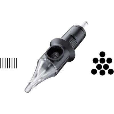 CHEYENNE Tattoo Aiguilles de tatouage Liner 0.35 Safety Cartridges 20 unités (9-Liner mt) CHEYENNE Tattoo Aiguilles de tatouage Liner 0.35 Safety Cartridges 20 unités (9-Liner mt)