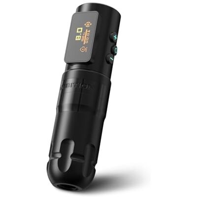Ambition Shura-X Machine à Tatouer Machine Tatouage Stylo à Cartouches, Système de Stabilisation Avancé, Moteur Sans Charbon, Alimentation 1800mAh pour Artistes Professionnels Ambition Shura-X Machine à Tatouer Machine Tatouage Stylo à Cartouches, Système de Stabilisation Avancé, Moteur Sans Charbon, Alimentation 1800mAh pour Artistes Professionnels