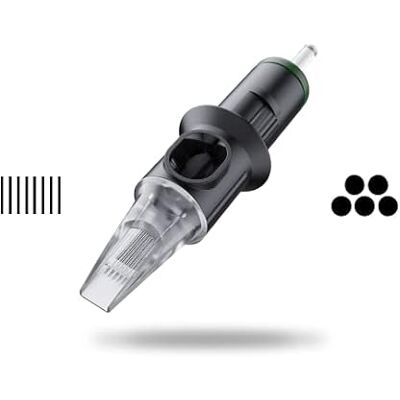 CHEYENNE Tattoo Aiguilles de tatouage Magnum 0.35 Safety Cartridges 20 unités (5-Magnum) CHEYENNE Tattoo Aiguilles de tatouage Magnum 0.35 Safety Cartridges 20 unités (5-Magnum)