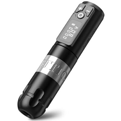 Ambition Soldier Machine rotative de cartouche de tatouage de stylo de batterie avec l'affichage LED numérique de moteur sans noyau de puissance sans fil de 2400 mAh pour des tatoueurs Ambition Soldier Machine rotative de cartouche de tatouage de stylo de batterie avec l'affichage LED numérique de moteur sans noyau de puissance sans fil de 2400 mAh pour des tatoueurs