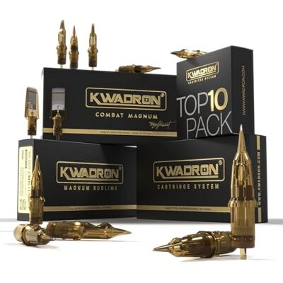 Kwadron Cartouche – Round Liners Long Taper Textured – 3 Round Liner Long Taper – 35/3RLLT-T Kwadron Cartouche – Round Liners Long Taper Textured – 3 Round Liner Long Taper – 35/3RLLT-T