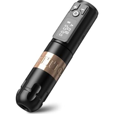 Ambition Soldier Machine rotative de cartouche de tatouage de stylo de batterie avec l'affichage LED numérique de moteur sans noyau de puissance sans fil de 2400 mAh pour des tatoueurs Ambition Soldier Machine rotative de cartouche de tatouage de stylo de batterie avec l'affichage LED numérique de moteur sans noyau de puissance sans fil de 2400 mAh pour des tatoueurs