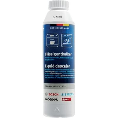 Détartrant liquide Bosch - Élimination efficace du calcaire - 250ml Détartrant liquide Bosch - Élimination efficace du calcaire - 250ml