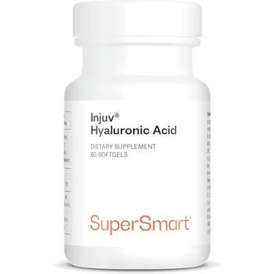 Supersmart Injuv® Acide Hyaluronique – Anti-Âge et Anti-Rides – Aide à Gommer les Ridules, à Masquer les Irrégularités de la Peau et à Hydrater les Articulations – 100% Naturel – Breveté – Supersmart Injuv® Acide Hyaluronique – Anti-Âge et Anti-Rides – Aide à Gommer les Ridules, à Masquer les Irrégularités de la Peau et à Hydrater les Articulations – 100% Naturel – Breveté –