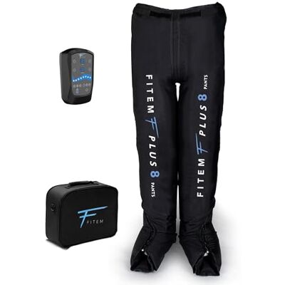 Fitem Pack Pantalon PLUS 8 de Drainage Lymphatique Bas du Corps Complet Jambes lourdes, Circulation sanguine jambes, Massage précis 8 Chambres, Confort morphologique, SAV Français Fitem Pack Pantalon PLUS 8 de Drainage Lymphatique Bas du Corps Complet Jambes lourdes, Circulation sanguine jambes, Massage précis 8 Chambres, Confort morphologique, SAV Français