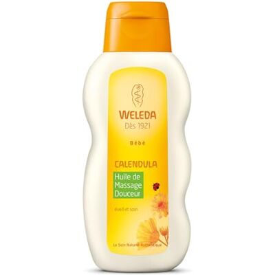 WELEDA Baby & Kind Huile de massage douce au calendula 200 ml WELEDA Baby & Kind Huile de massage douce au calendula 200 ml