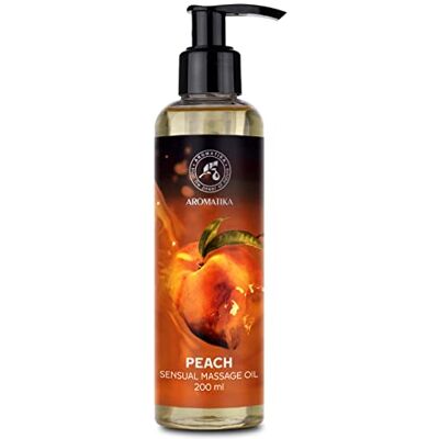 Trust Huile de Massage Sensuel Pêche pour Couple 200ml Huile de Massage Sensuel Comestible Mélange Naturel de Pépins de Raisin et Amande Naturelle Tous Types de Peau pour Hommes et Femmes Trust Huile de Massage Sensuel Pêche pour Couple 200ml Huile de Massage Sensuel Comestible Mélange Naturel de Pépins de Raisin et Amande Naturelle Tous Types de Peau pour Hommes et Femmes