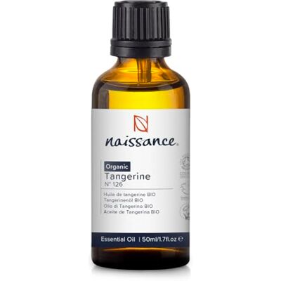 Naissance Huile Essentielle de Mandarine BIO (Tangerine) (No. 126) 50 ml pour Aromathérapie, Diffuseur, Humidificateur, Massage, Bougies Naissance Huile Essentielle de Mandarine BIO (Tangerine) (No. 126) 50 ml pour Aromathérapie, Diffuseur, Humidificateur, Massage, Bougies