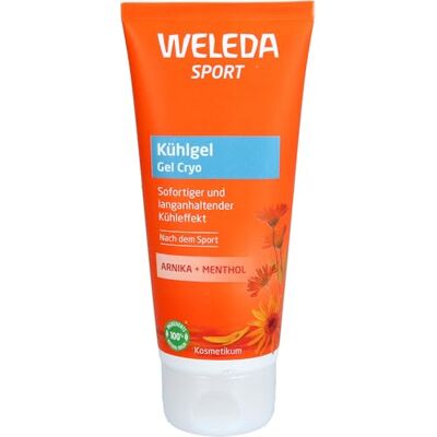 WELEDA Bio Sport Gel rafraîchissant à l'arnica – Rafraîchit et régénère les parties du corps sollicitées, idéal après l'entraînement WELEDA Bio Sport Gel rafraîchissant à l'arnica – Rafraîchit et régénère les parties du corps sollicitées, idéal après l'entraînement
