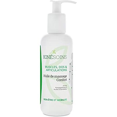 KINÉSOINS Huile de massage Confort Muscles Articulations Harpagophytum (250 ml) KINÉSOINS Huile de massage Confort Muscles Articulations Harpagophytum (250 ml)