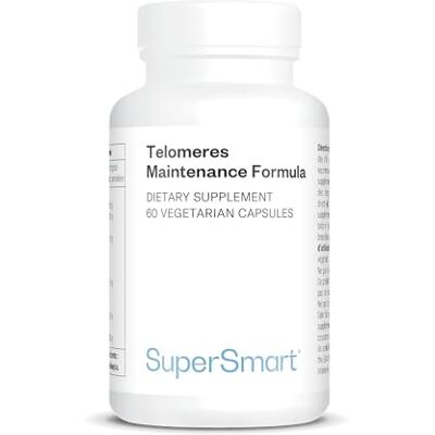 Supersmart Telomeres Maintenance Formula Innovative Anti-Aging-Ergänzungsformel Mit Extrakt aus grünem Tee (95% Polyphenole) & Tocomax Nicht GVO & Glutenfrei 60 vegetarische Kapseln Supersmart Telomeres Maintenance Formula Innovative Anti-Aging-Ergänzungsformel Mit Extrakt aus grünem Tee (95% Polyphenole) & Tocomax Nicht GVO & Glutenfrei 60 vegetarische Kapseln