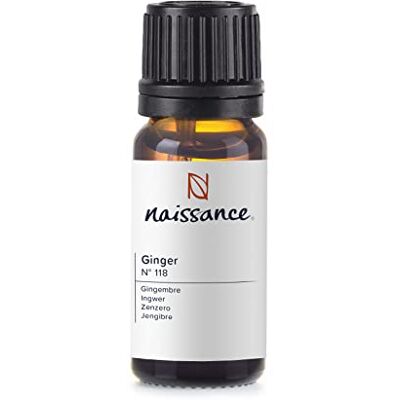 Naissance Huile Essentielle De Gingembre (No. 118) 10 ml Pure, Naturelle, Végan, Non Dilué Pour Aromathérapie, Diffuseur, Humidificateur, Mélange Massage Arôme Apaisant Naissance Huile Essentielle De Gingembre (No. 118) 10 ml Pure, Naturelle, Végan, Non Dilué Pour Aromathérapie, Diffuseur, Humidificateur, Mélange Massage Arôme Apaisant