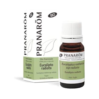Pranarôm Eucalyptus Radiata BIO Huile Essentielle Chimiotypée Voies Respiratoires 100% Pure Et Naturelle OECT 10 ml Pranarôm Eucalyptus Radiata BIO Huile Essentielle Chimiotypée Voies Respiratoires 100% Pure Et Naturelle OECT 10 ml