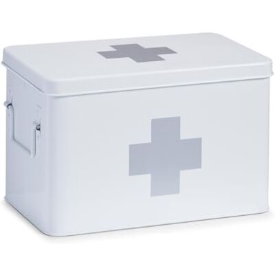 Zeller 18119 Boîte à médicaments blanche - Medicine Box Zeller 18119 Boîte à médicaments blanche - Medicine Box