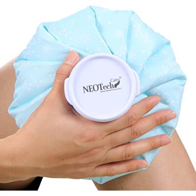 NEOtech Care Poche de glace Vessie cryothérapie Premiers soins Couvercle vissable (Flocons de neige, 20cm diamètre) NEOtech Care Poche de glace Vessie cryothérapie Premiers soins Couvercle vissable (Flocons de neige, 20cm diamètre)