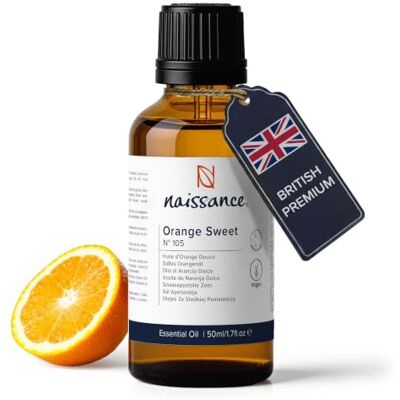Naissance Huile Essentielle D’Orange Douce (No. 105) 50ml Pure, Naturelle, Végan, Non Dilué Pour Aromathérapie, Diffuseur, Humidificateur, Mélange Massage Arôme Apaisant Naissance Huile Essentielle D’Orange Douce (No. 105) 50ml Pure, Naturelle, Végan, Non Dilué Pour Aromathérapie, Diffuseur, Humidificateur, Mélange Massage Arôme Apaisant