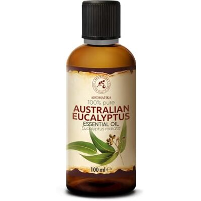 Trust Huile Essentielle D’eucalyptus Australien 100 ml Eucalyptus Radiata pour Diffuseur et Lampe Aroma le Savon et les Bougies Parfums d'Intérieur Arôme frais Aromathérapie Trust Huile Essentielle D’eucalyptus Australien 100 ml Eucalyptus Radiata pour Diffuseur et Lampe Aroma le Savon et les Bougies Parfums d'Intérieur Arôme frais Aromathérapie