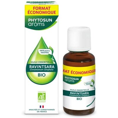 PHYTOSUN AROMS Huile Essentielle Ravintsara Bio HEBBD 100% Pure & Naturelle- Votre alliée pour l'hiver 100% Bio Analysée & Conditionnée en France 30 ml PHYTOSUN AROMS Huile Essentielle Ravintsara Bio HEBBD 100% Pure & Naturelle- Votre alliée pour l'hiver 100% Bio Analysée & Conditionnée en France 30 ml
