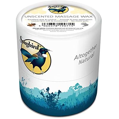 Songbird EcoTub Cire de massage non parfumée 100 g Songbird EcoTub Cire de massage non parfumée 100 g