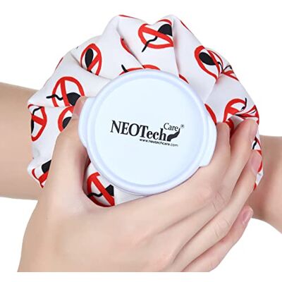 NEOtech Care Poche de glace Vessie cryothérapie Premiers soins Couvercle vissable (Design Vasectomie, 12cm diamètre) NEOtech Care Poche de glace Vessie cryothérapie Premiers soins Couvercle vissable (Design Vasectomie, 12cm diamètre)