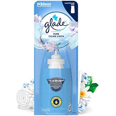 Glade (Brise) Sense & Spray Recharge pour appareil désodorisant Linen pur coton 18 ml Glade (Brise) Sense & Spray Recharge pour appareil désodorisant Linen pur coton 18 ml