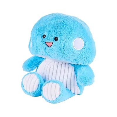 warmies Peluche en forme de champignon bleu, grande taille, entièrement adaptée au micro-ondes et doudou lesté pour l'anxiété, refroidir au congélateur ou au micro-ondes, coussin chauffant doux warmies Peluche en forme de champignon bleu, grande taille, entièrement adaptée au micro-ondes et doudou lesté pour l'anxiété, refroidir au congélateur ou au micro-ondes, coussin chauffant doux