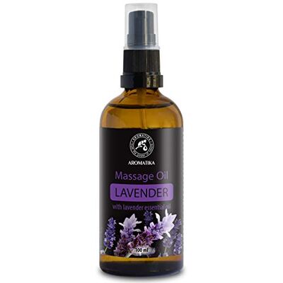 Trust Huile Massage Lavande 100ml 100% Pur & Naturel Lavande Massage Oil pour Soulager le Stress Bon Sommeil Relax Beauté Bien-Être Peau Bouteille en Verre Oil Massage Trust Huile Massage Lavande 100ml 100% Pur & Naturel Lavande Massage Oil pour Soulager le Stress Bon Sommeil Relax Beauté Bien-Être Peau Bouteille en Verre Oil Massage