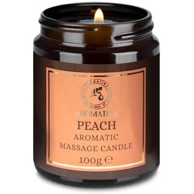 Trust Bougie de Massage la Pêche 100g Bougie de Cire de Soja Bougie aux Huiles de Noix de Coco et d'Amande Massage Relaxante Calmant Beauté Cosmétiques Aromathérapie Trust Bougie de Massage la Pêche 100g Bougie de Cire de Soja Bougie aux Huiles de Noix de Coco et d'Amande Massage Relaxante Calmant Beauté Cosmétiques Aromathérapie