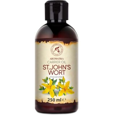 Trust Huile de Millepertuis 250ml Naturelle Soin Hydratant Peau, Cheveux, Visage Corps & Massage Trust Huile de Millepertuis 250ml Naturelle Soin Hydratant Peau, Cheveux, Visage Corps & Massage