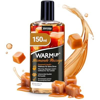 JOYDIVISION WARMup 150 ml Liquide Massage au Parfum et Goût Caramel Effet Chauffant Comme de l'huilemassage JOYDIVISION WARMup 150 ml Liquide Massage au Parfum et Goût Caramel Effet Chauffant Comme de l'huilemassage