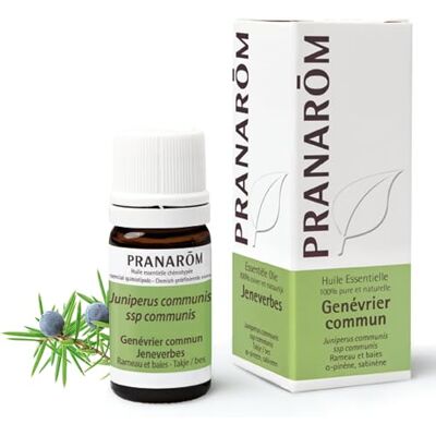 Pranarôm Pranarom Genévrier commun 5 ml Articulations et muscles Confort circulatoire Détox et minceur Voies urinaires Pranarôm Pranarom Genévrier commun 5 ml Articulations et muscles Confort circulatoire Détox et minceur Voies urinaires