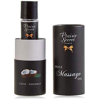 Plaisirs Secrets Huile de Massage Comestible Noix de Coco 59 ml Plaisirs Secrets Huile de Massage Comestible Noix de Coco 59 ml