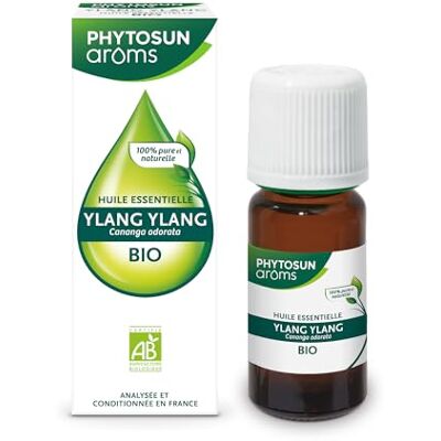 PHYTOSUN AROMS Huile Essentielle De Ylang Ylang BIO 100% Pure Et Naturelle Huile Pour Diffusion 5 Ml PHYTOSUN AROMS Huile Essentielle De Ylang Ylang BIO 100% Pure Et Naturelle Huile Pour Diffusion 5 Ml