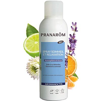 Pranarôm Pranarom Spray sommeil et relaxation Bio 150 ml Sommeil et détente Pranarôm Pranarom Spray sommeil et relaxation Bio 150 ml Sommeil et détente