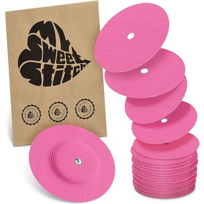 MySweetStitch FreeStyle Libre 1/2 Overpatch 10-25x patchs de fixation ronds, maintien extra fort sur le capteur, imperméable & doux pour la peau, hypoallergénique (Pink, 25 pièces) MySweetStitch FreeStyle Libre 1/2 Overpatch 10-25x patchs de fixation ronds, maintien extra fort sur le capteur, imperméable & doux pour la peau, hypoallergénique (Pink, 25 pièces)